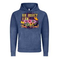 Vintage Denim Oh honey i am that mom Vintage Hoodie - FaDigitalArtStudio