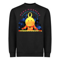 Black Head Hunters Herbie Hancock Unisex Heavyweight Sweatshirt - PixelWave