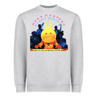 Heather Grey Head Hunters Herbie Hancock Unisex Heavyweight Sweatshirt - PixelWave
