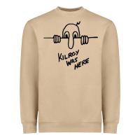 Mushroom Kilroy was here (on RedBubble) gift Heavyweight Sweatshirt - PixelWave
