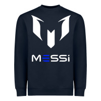 Navy messi Heavyweight Sweatshirt - PixelWave