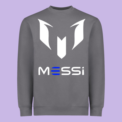 Messi Heavyweight Sweatshirt Designed By Pixelwave
