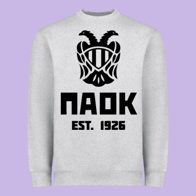 Paok Merch Heavyweight Sweatshirt Designed By Pixelwave