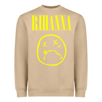 Mushroom Grunge Rihanna Heavyweight Sweatshirt - PixelWave
