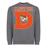 Storm i love the d broncos football quote Heavyweight Sweatshirt - PixelWave