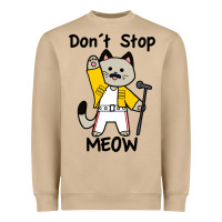 Mushroom Don´t Stop Meow Heavyweight Sweatshirt - PixelWave
