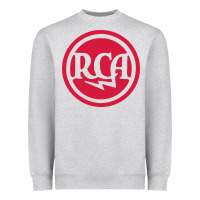 Heather Grey rca radio tubes Heavyweight Sweatshirt - PixelWave
