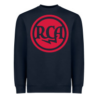 Navy rca radio tubes Heavyweight Sweatshirt - PixelWave