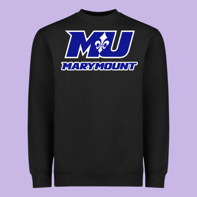 Marymount University Vectorized Heavyweight Sweatshirt Designed By Pixelwave