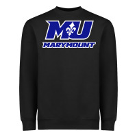 Black marymount university vectorized Heavyweight Sweatshirt - PixelWave