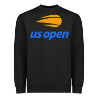 Black open Tennis tournament Heavyweight Sweatshirt - PixelWave