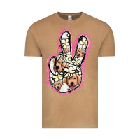 Vintage Camel Jack Russel Peace Sign Vintage Tee - Jasminsmagicworld