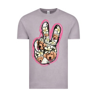 Vintage Zinc Jack Russel Peace Sign Vintage Tee - Jasminsmagicworld