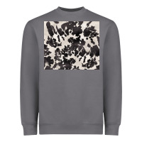 Storm black and white cowhide tumbler Heavyweight Sweatshirt - BarkalooDesign