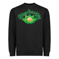 Black Cabbage Patch Kids Essential Heavyweight Sweatshirt - PixelWave