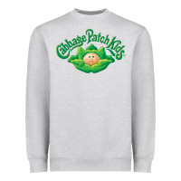 Heather Grey Cabbage Patch Kids Essential Heavyweight Sweatshirt - PixelWave