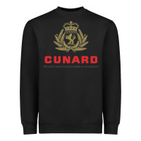 Black luxury cruises cunard Heavyweight Sweatshirt - PixelWave