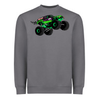 Storm monster truck grave digger Heavyweight Sweatshirt - PixelWave