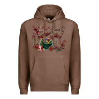 Chestnut noel Premium Hoodie - CowhideDigitalArt