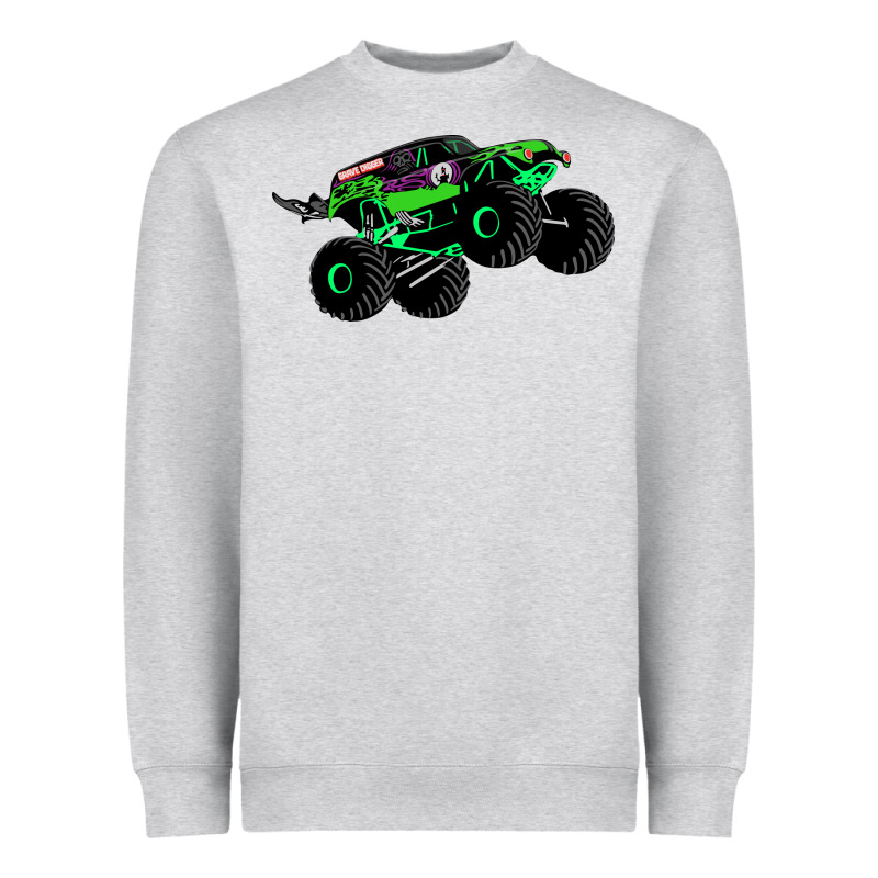 Monster Truck Grave Digger Heavyweight Sweatshirt by PixelWave | Teevron