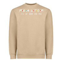 Mushroom realtor i'll be there for you long sleeve Heavyweight Sweatshirt - PixelWave