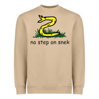 No Step On Snek,libertarian,tumblr,meme,funny,polotics,no Step,on,snek Heavyweight Sweatshirt | Teevron