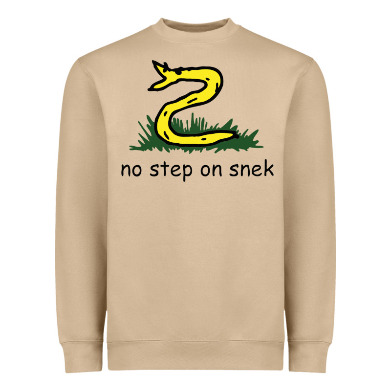 No Step On Snek,libertarian,tumblr,meme,funny,polotics,no Step,on,snek Heavyweight Sweatshirt by PixelWave | Teevron
