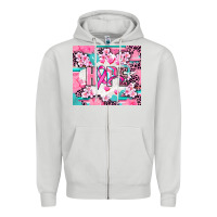Dove Grey hope breast cancer Zipper Hoodie - AdoDesignShop