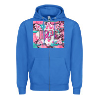 True Royal hope breast cancer Zipper Hoodie - AdoDesignShop
