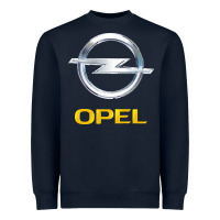 Navy Opel Heavyweight Sweatshirt - PixelWave
