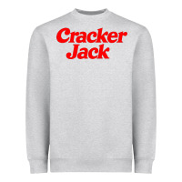 Heather Grey cracker jack Heavyweight Sweatshirt - PixelWave