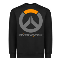 Black overwatch Heavyweight Sweatshirt - PixelWave