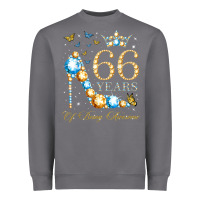 Storm 66th birthday 66 years of being awesome 66 years old woman Heavyweight Sweatshirt - PixelWave