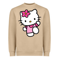 Mushroom kitty Heavyweight Sweatshirt - PixelWave