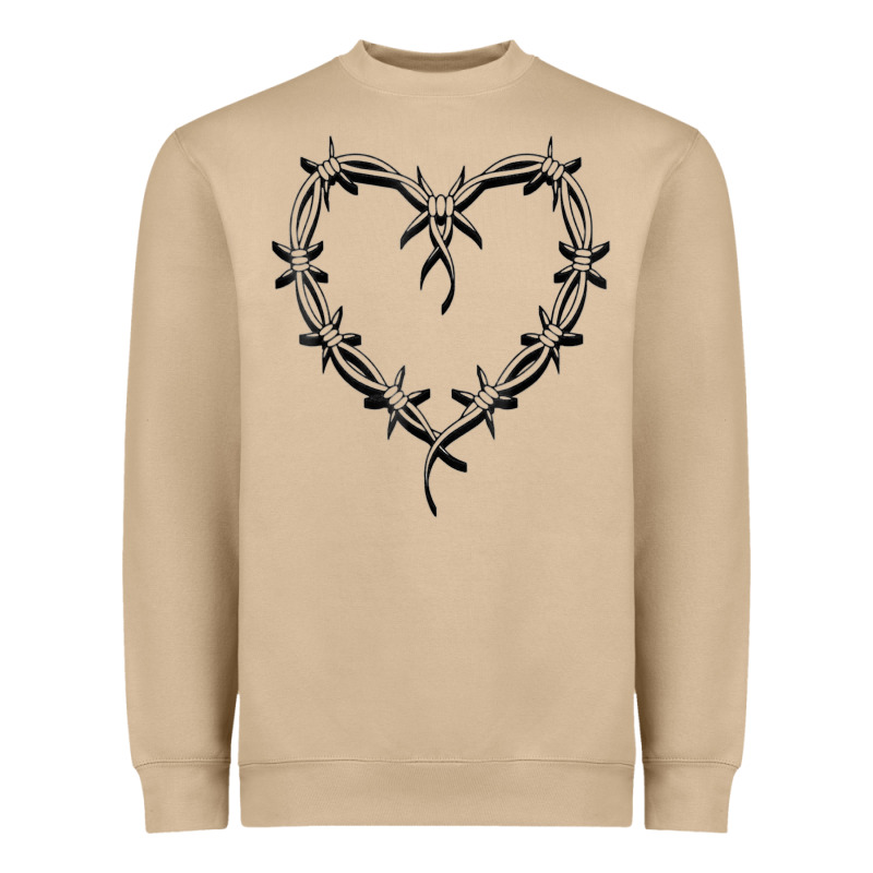 Bichota Heart For Women,cute Music T Shirt Heavyweight Sweatshirt by PixelWave | Teevron