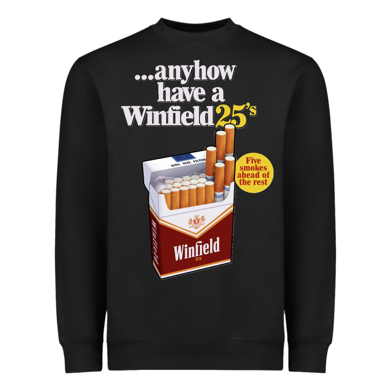 Anyhow Have A Winfield 25s Classic Heavyweight Sweatshirt by PixelWave | Teevron