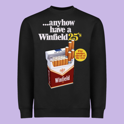 Anyhow Have A Winfield 25s Classic Heavyweight Sweatshirt Designed By Pixelwave