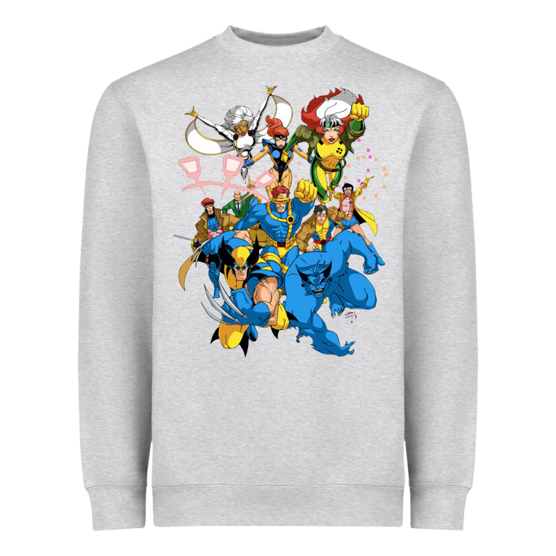 Group Pic X Men Heavyweight Sweatshirt by PixelWave | Teevron