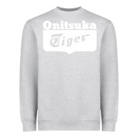 Heather Grey onitsuka tiger Heavyweight Sweatshirt - PixelWave