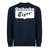 Navy onitsuka tiger Heavyweight Sweatshirt - PixelWave
