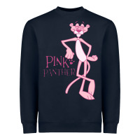 Navy pink panther Heavyweight Sweatshirt - PixelWave