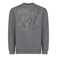 Storm what's your damage, heather   heathers Heavyweight Sweatshirt - PixelWave