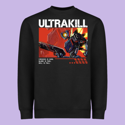The Merch Ultrakill 1 Heavyweight Sweatshirt Designed By Pixelwave