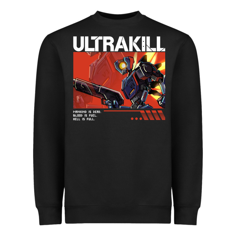 The Merch Ultrakill 1 Heavyweight Sweatshirt by PixelWave | Teevron