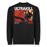 Black the merch ultrakill 1 Heavyweight Sweatshirt - PixelWave