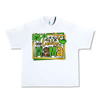 White One lucky mama St. Patrick's Urban Heavy Tee - OliviaCreatesArt