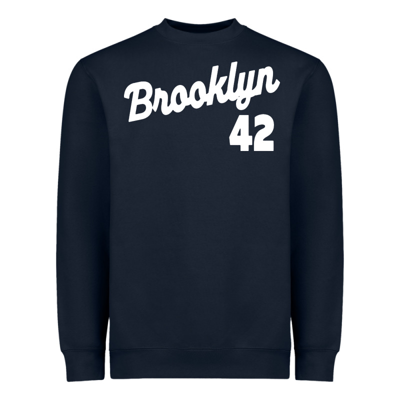Brooklyn 42 Heavyweight Sweatshirt by PixelWave | Teevron
