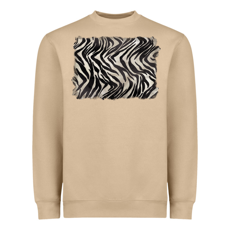 Zebra Pattern Background Heavyweight Sweatshirt by BarkalooDesign | Teevron