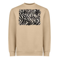 Mushroom zebra pattern background Heavyweight Sweatshirt - BarkalooDesign