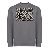 Storm zebra pattern background Heavyweight Sweatshirt - BarkalooDesign